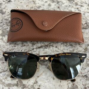 Ray Ban Clubmasters RB3016 Tortoise